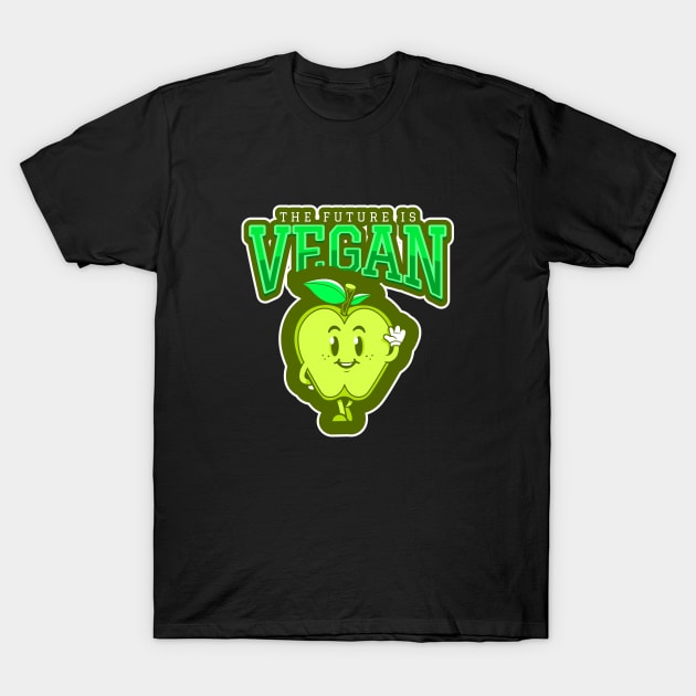 The Future Is Vegan T-Shirt by poc98